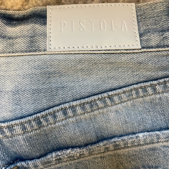 PISTOLA DENIM CASSIE JEANS SUPER HIGH RISE STRAIGHT - BY MY SIDE - Picture 7 of 11